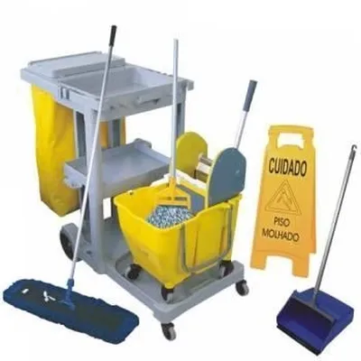 Carrinho Funcional De Limpeza