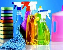 Indústria química de produtos de limpeza