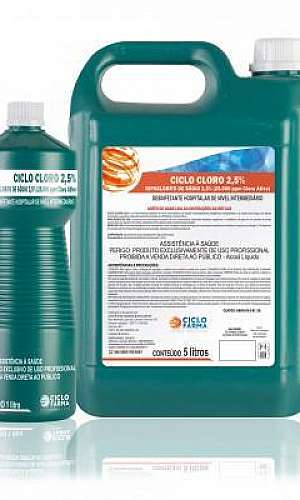 Cloro para desinfecção hospitalar Cloro para desinfecção hospitalar